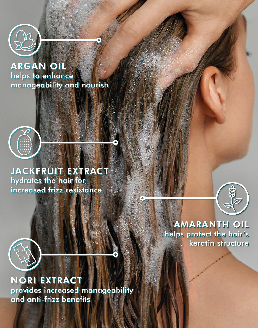 Frizz Control Shampoo & Conditioner Bundle - Image 3
