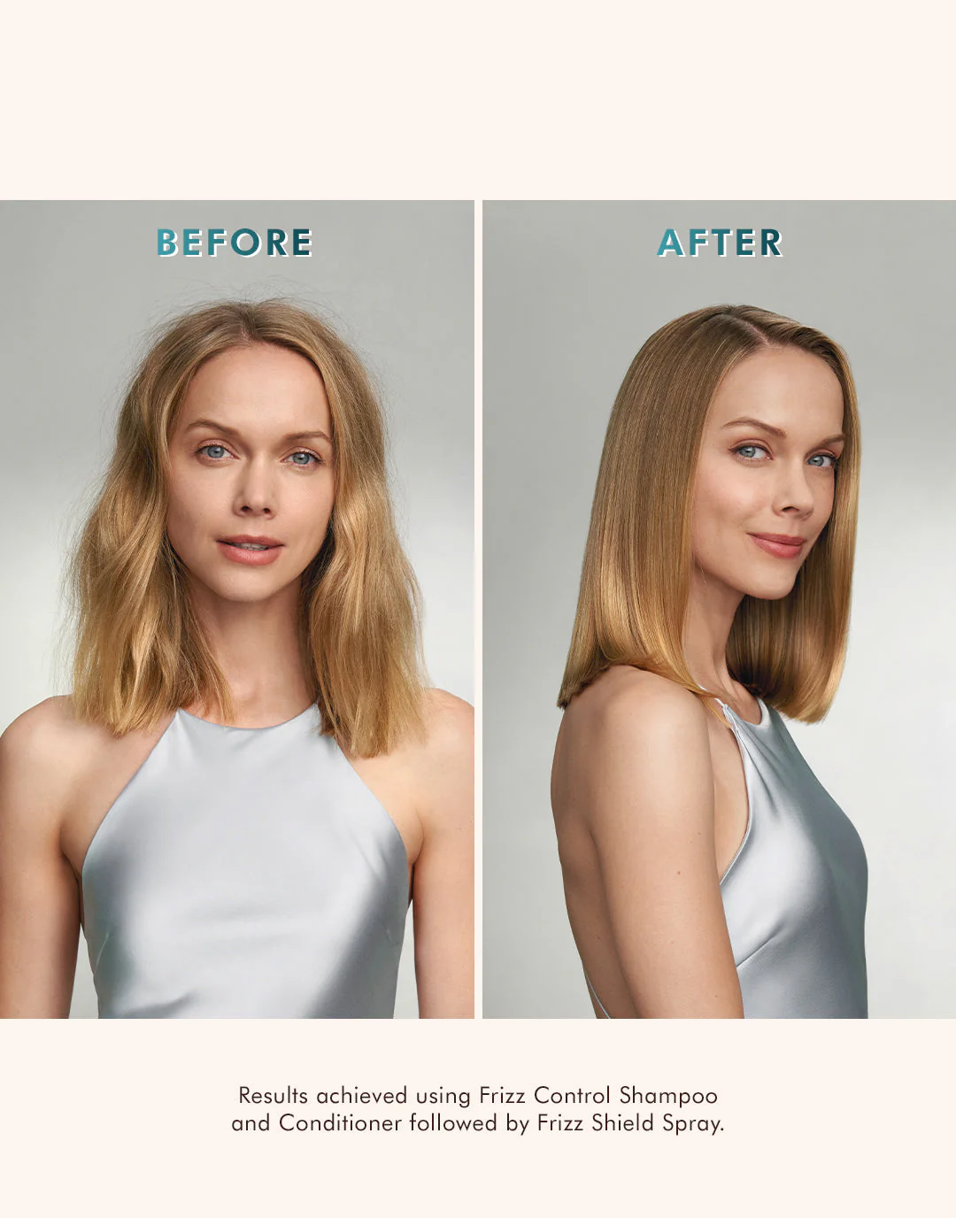 Frizz Control Shampoo & Conditioner Liter Bundle - Image 7
